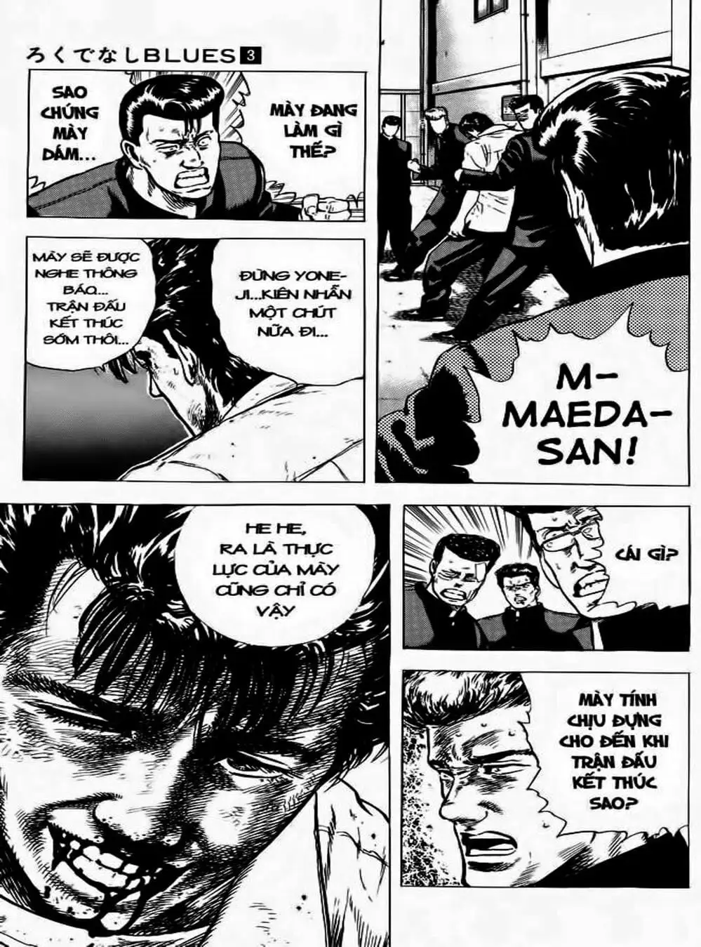 Truyện Tranh Gã Vô Dụng - Rokudenashi Blues trang 7