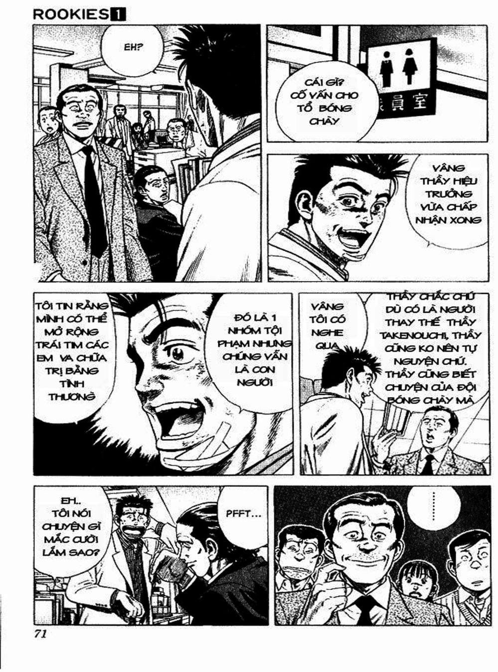 Truyện Tranh Những Chàng Tân Binh - Rookies trang 5