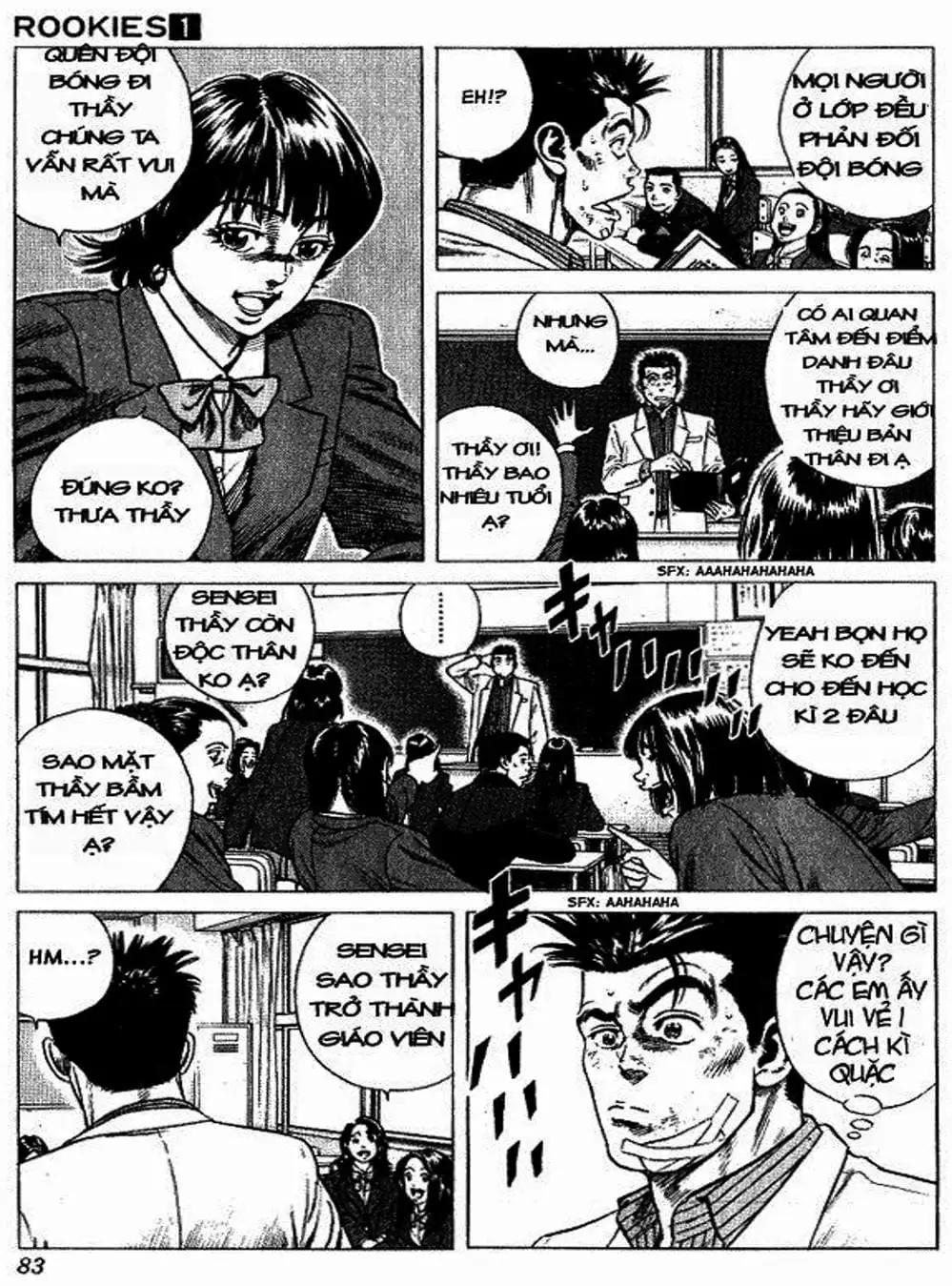 Truyện Tranh Những Chàng Tân Binh - Rookies trang 5