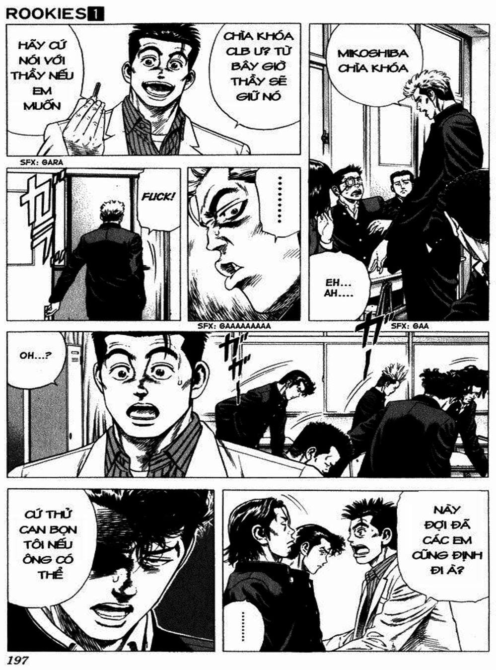 Truyện Tranh Những Chàng Tân Binh - Rookies trang 5
