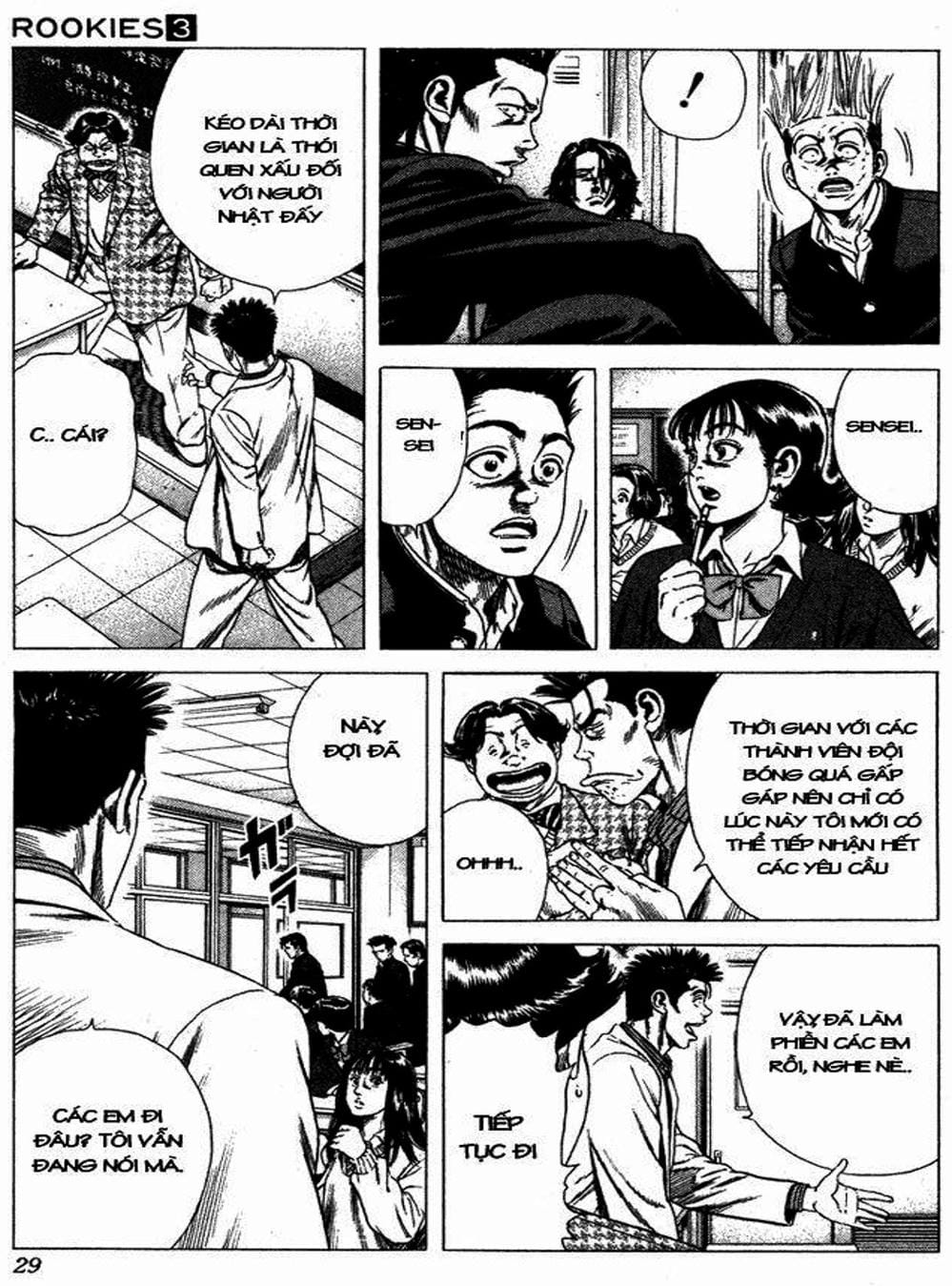 Truyện Tranh Những Chàng Tân Binh - Rookies trang 5