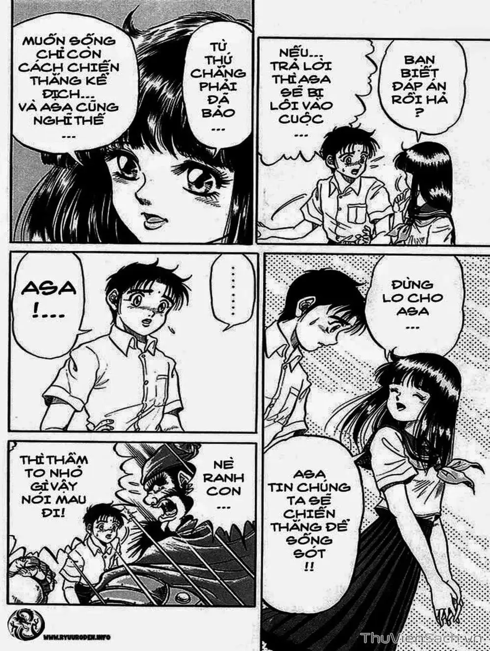 Truyện Tranh Chú Bé Rồng - Ryuuroden trang 5