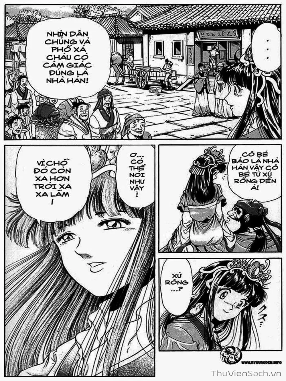 Truyện Tranh Chú Bé Rồng - Ryuuroden trang 5