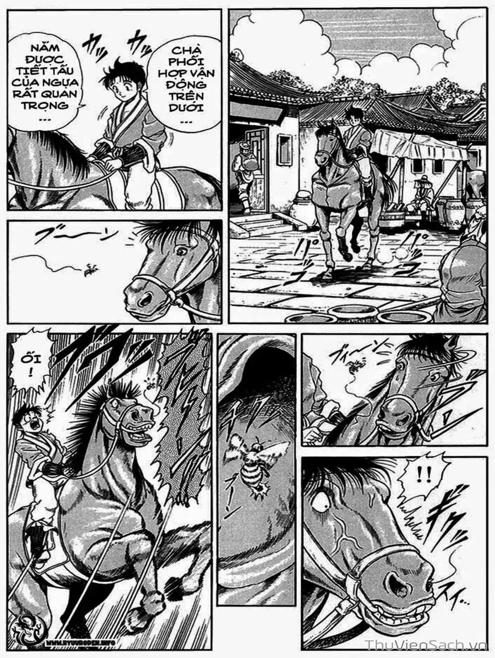 Truyện Tranh Chú Bé Rồng - Ryuuroden trang 5