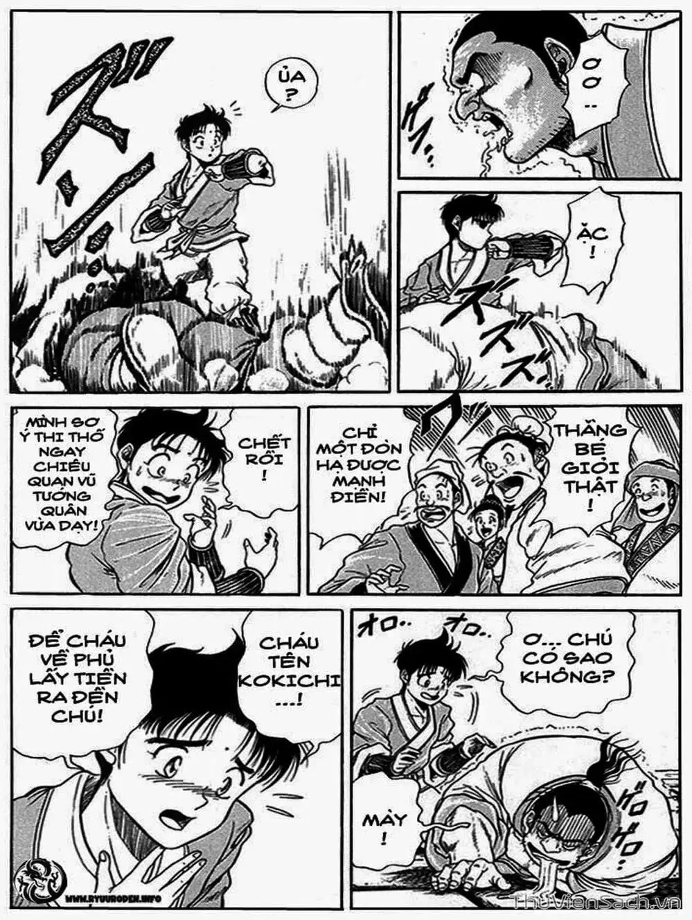 Truyện Tranh Chú Bé Rồng - Ryuuroden trang 5