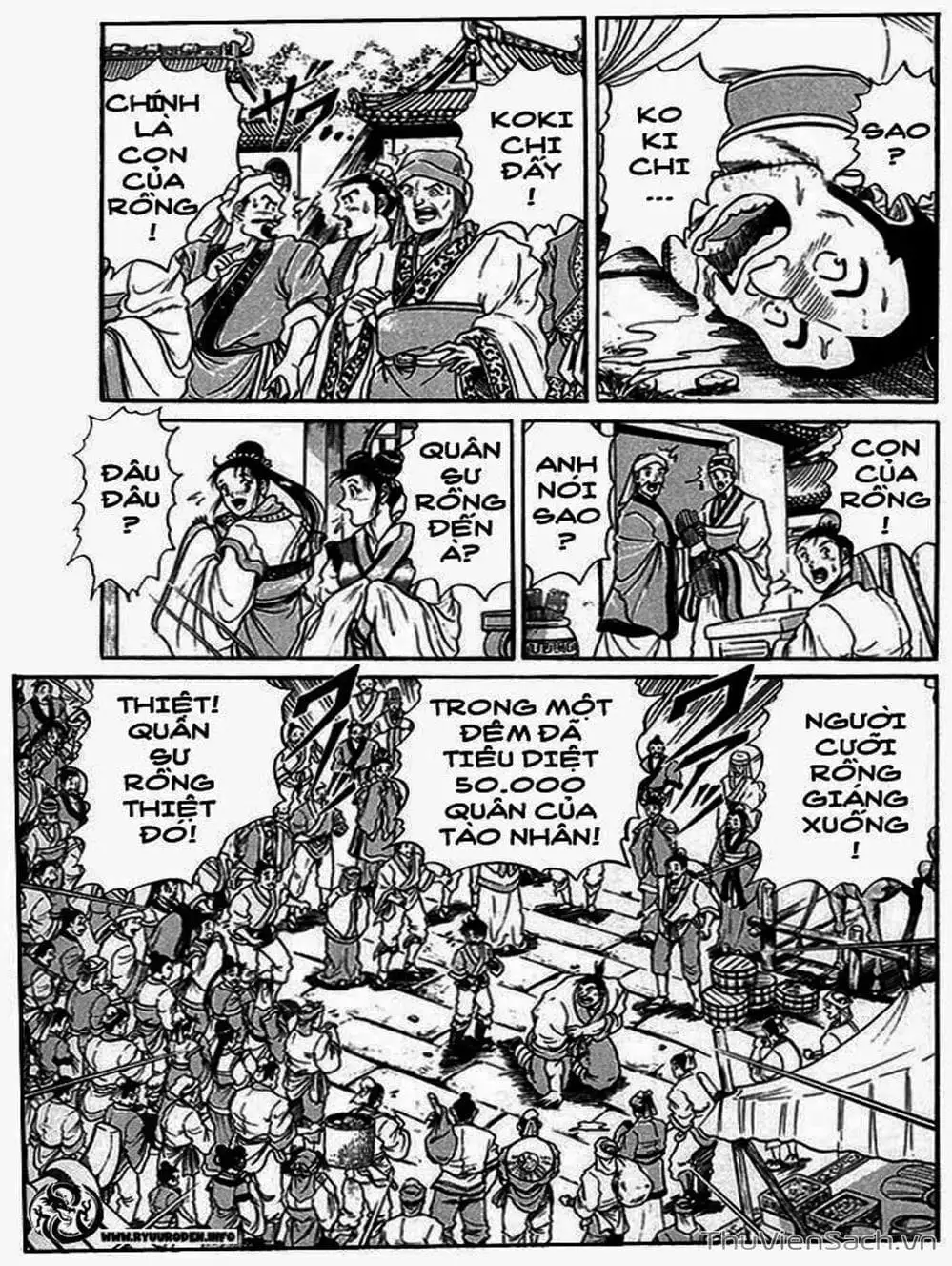 Truyện Tranh Chú Bé Rồng - Ryuuroden trang 5