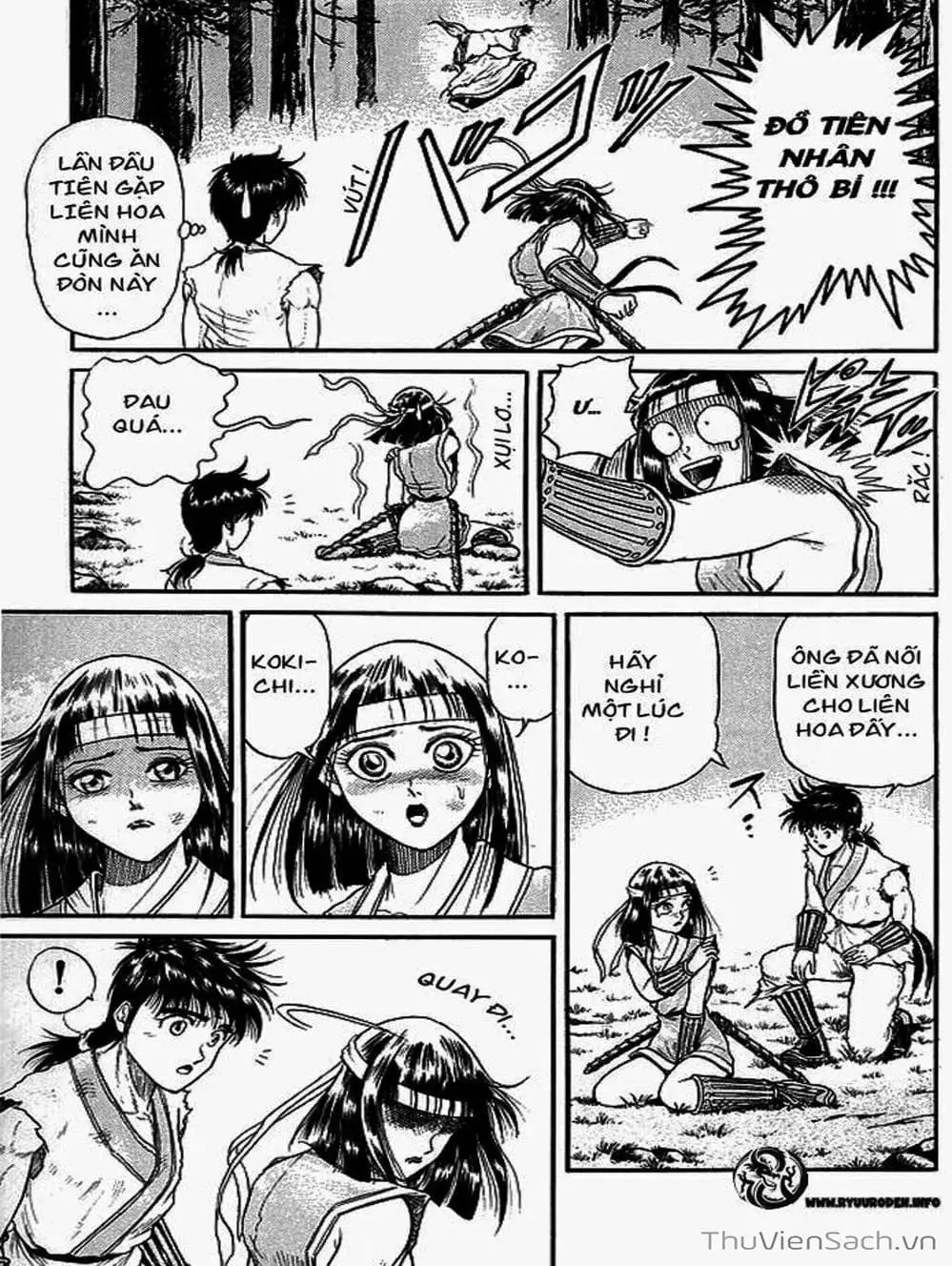 Truyện Tranh Chú Bé Rồng - Ryuuroden trang 5