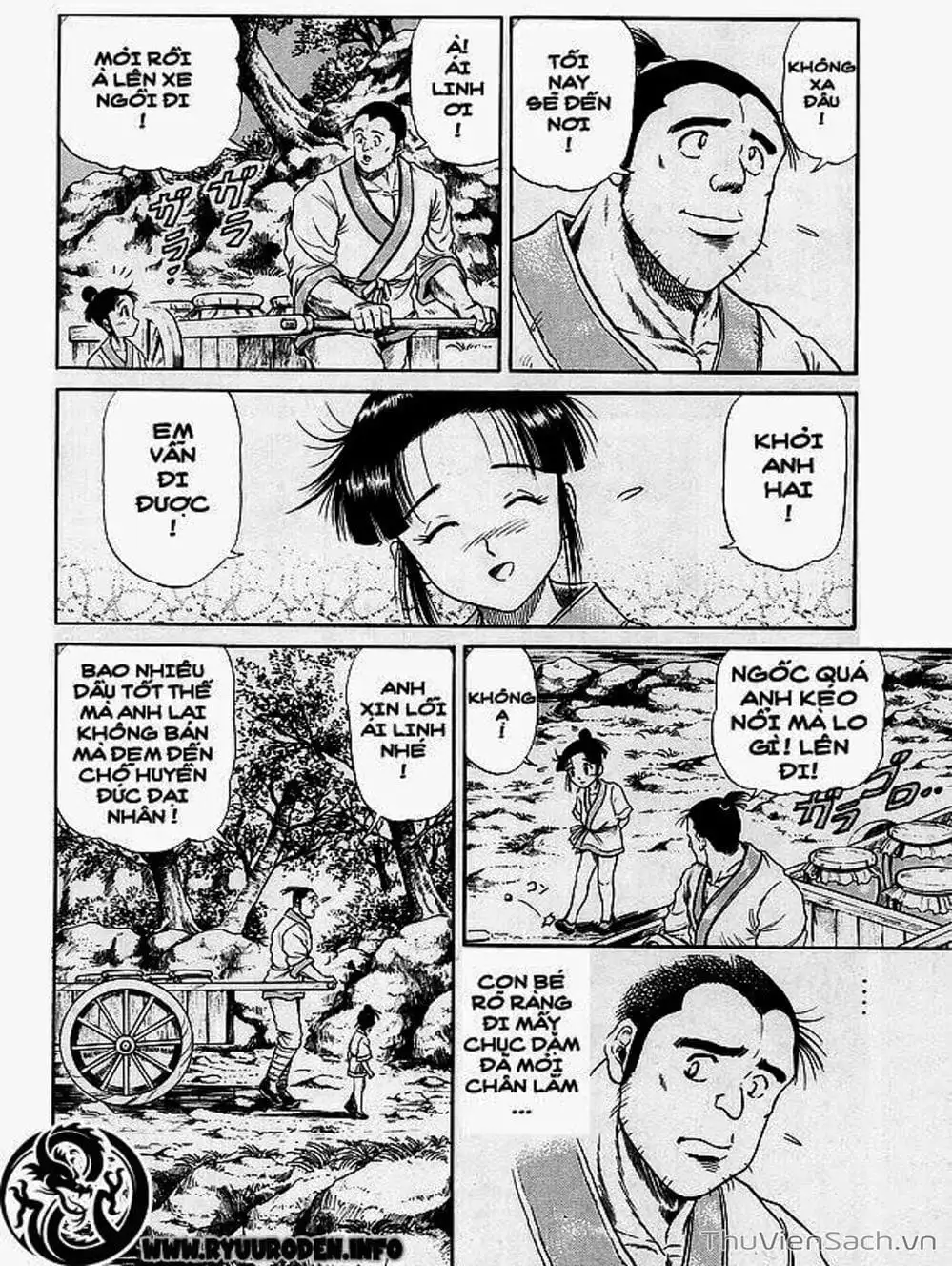 Truyện Tranh Chú Bé Rồng - Ryuuroden trang 5