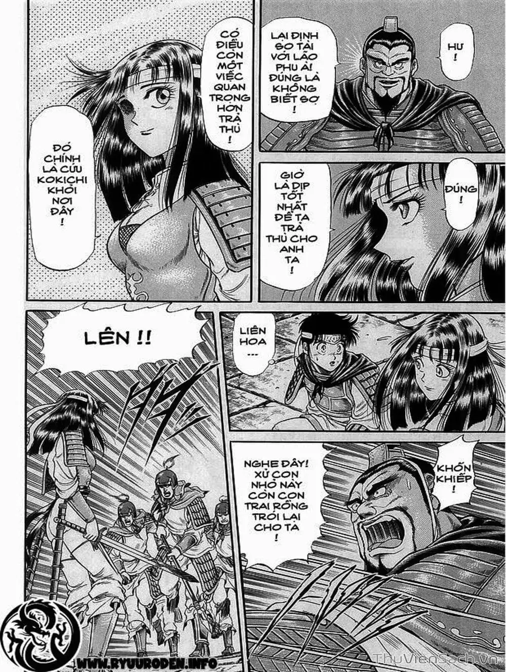 Truyện Tranh Chú Bé Rồng - Ryuuroden trang 5