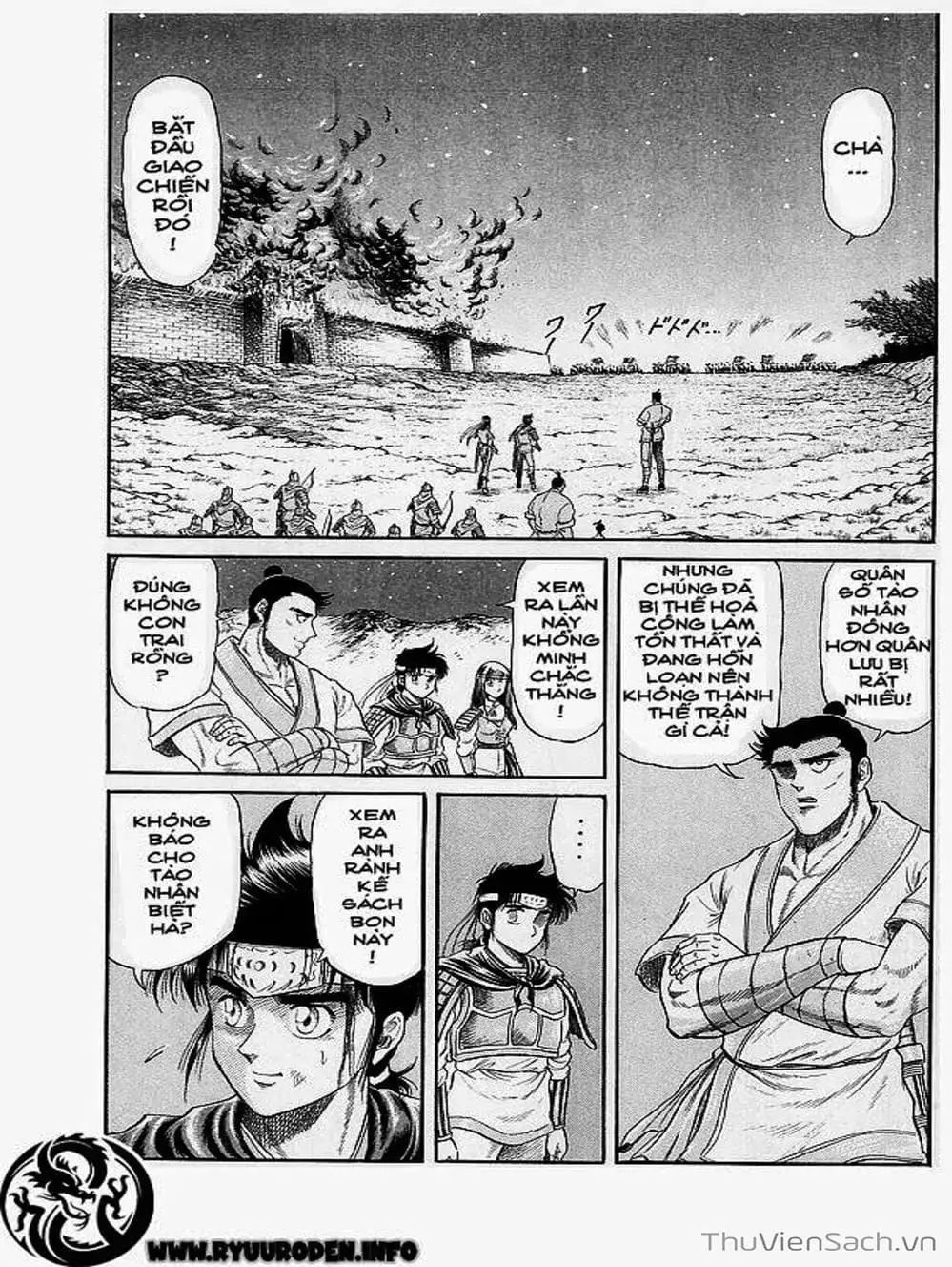 Truyện Tranh Chú Bé Rồng - Ryuuroden trang 5