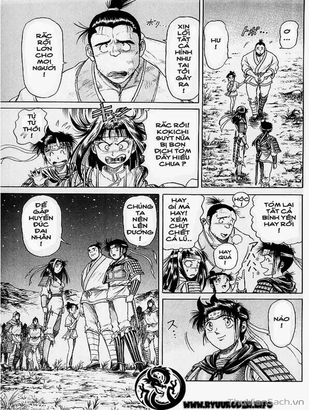 Truyện Tranh Chú Bé Rồng - Ryuuroden trang 5