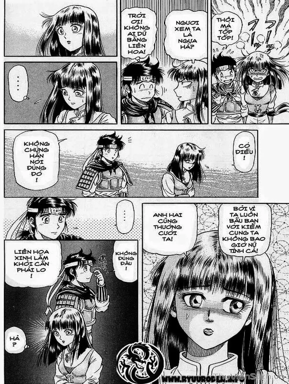 Truyện Tranh Chú Bé Rồng - Ryuuroden trang 5