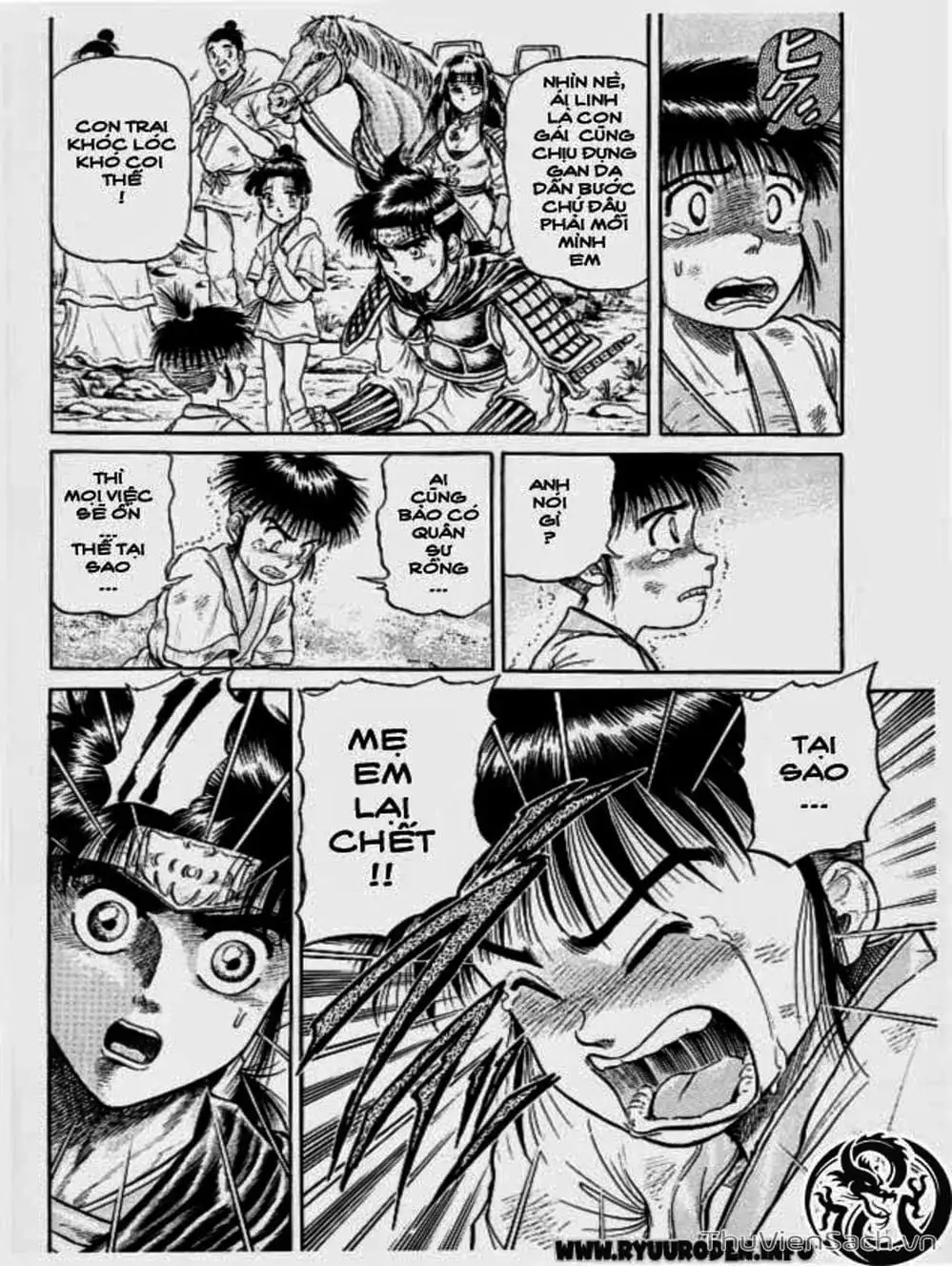 Truyện Tranh Chú Bé Rồng - Ryuuroden trang 5