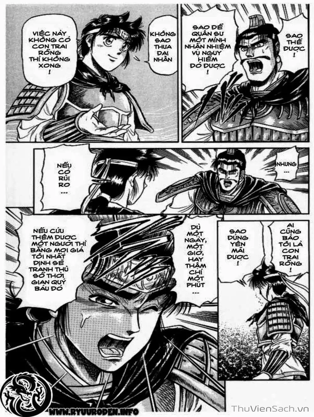 Truyện Tranh Chú Bé Rồng - Ryuuroden trang 5
