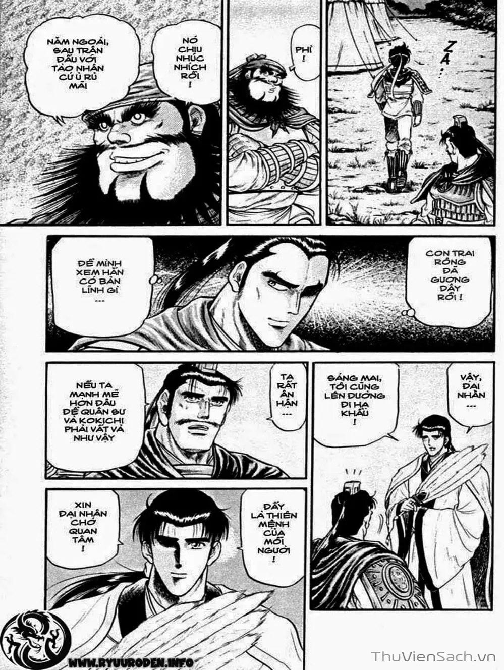 Truyện Tranh Chú Bé Rồng - Ryuuroden trang 5