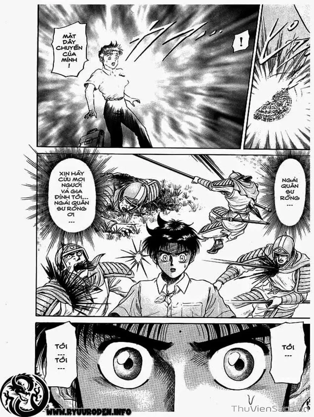 Truyện Tranh Chú Bé Rồng - Ryuuroden trang 5