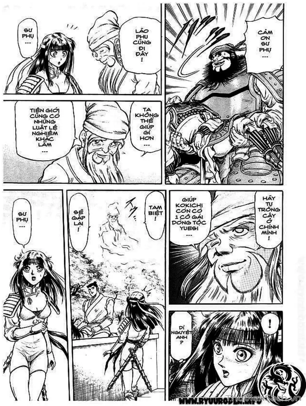 Truyện Tranh Chú Bé Rồng - Ryuuroden trang 5