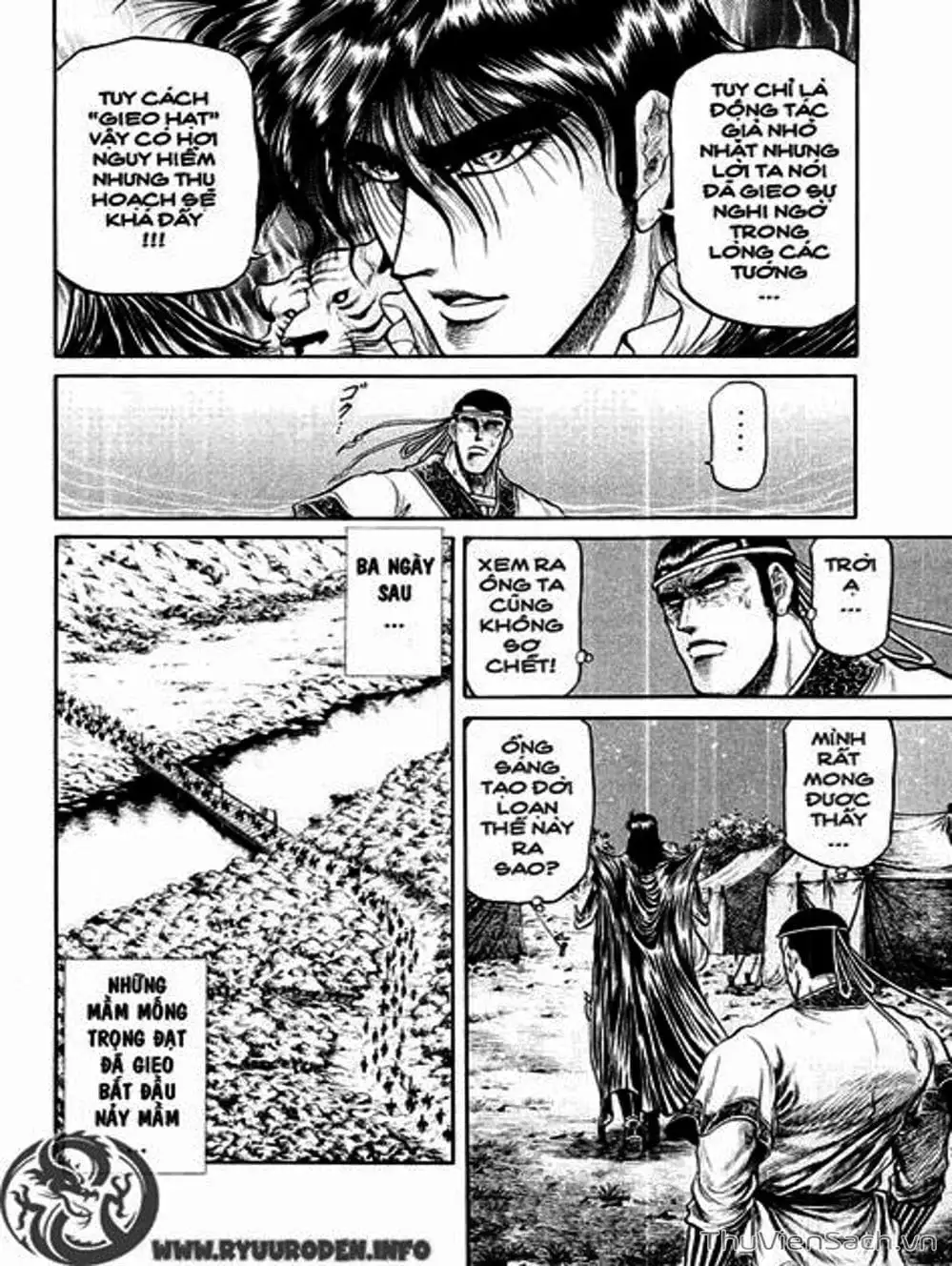 Truyện Tranh Chú Bé Rồng - Ryuuroden trang 5