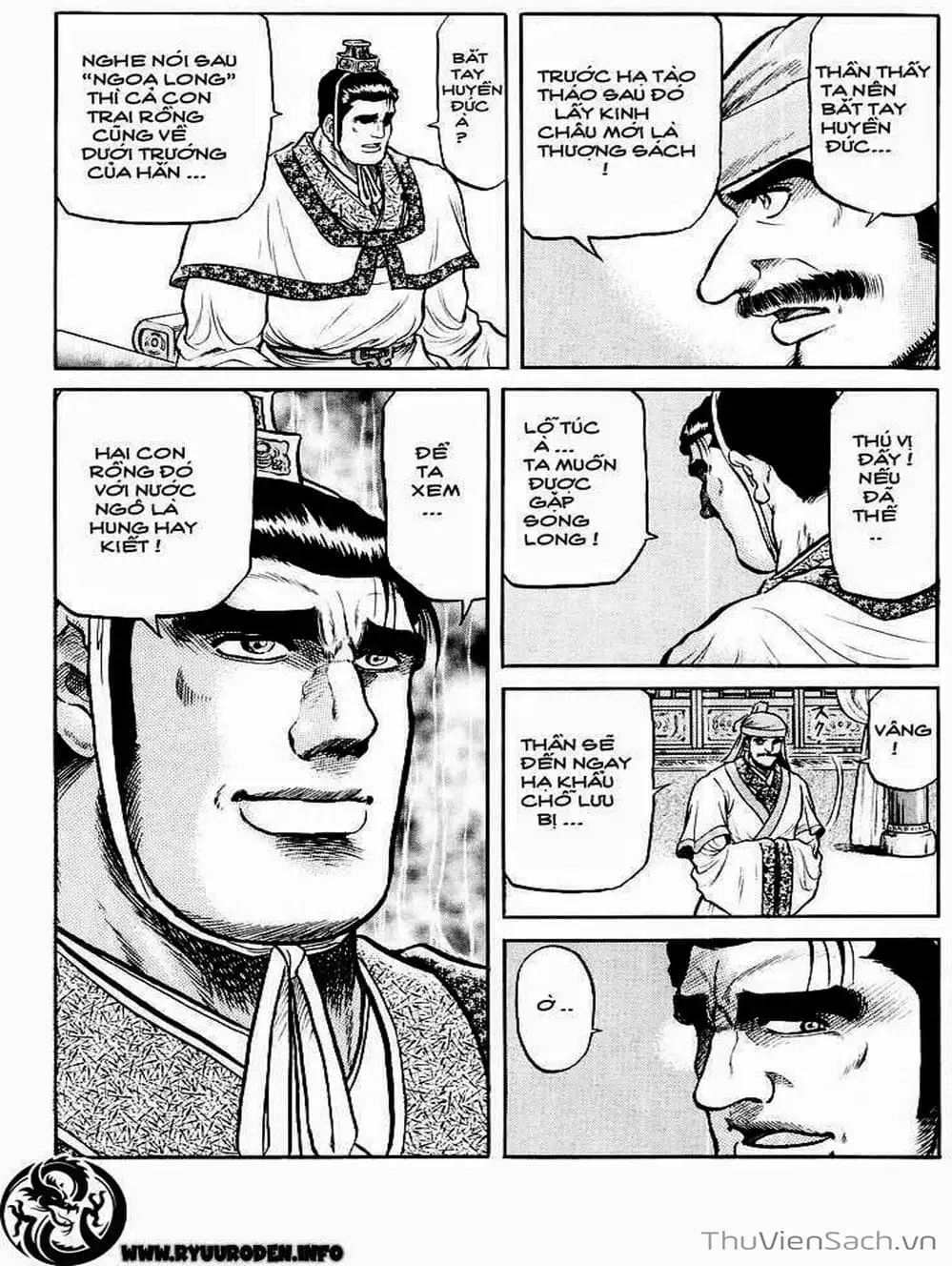 Truyện Tranh Chú Bé Rồng - Ryuuroden trang 5