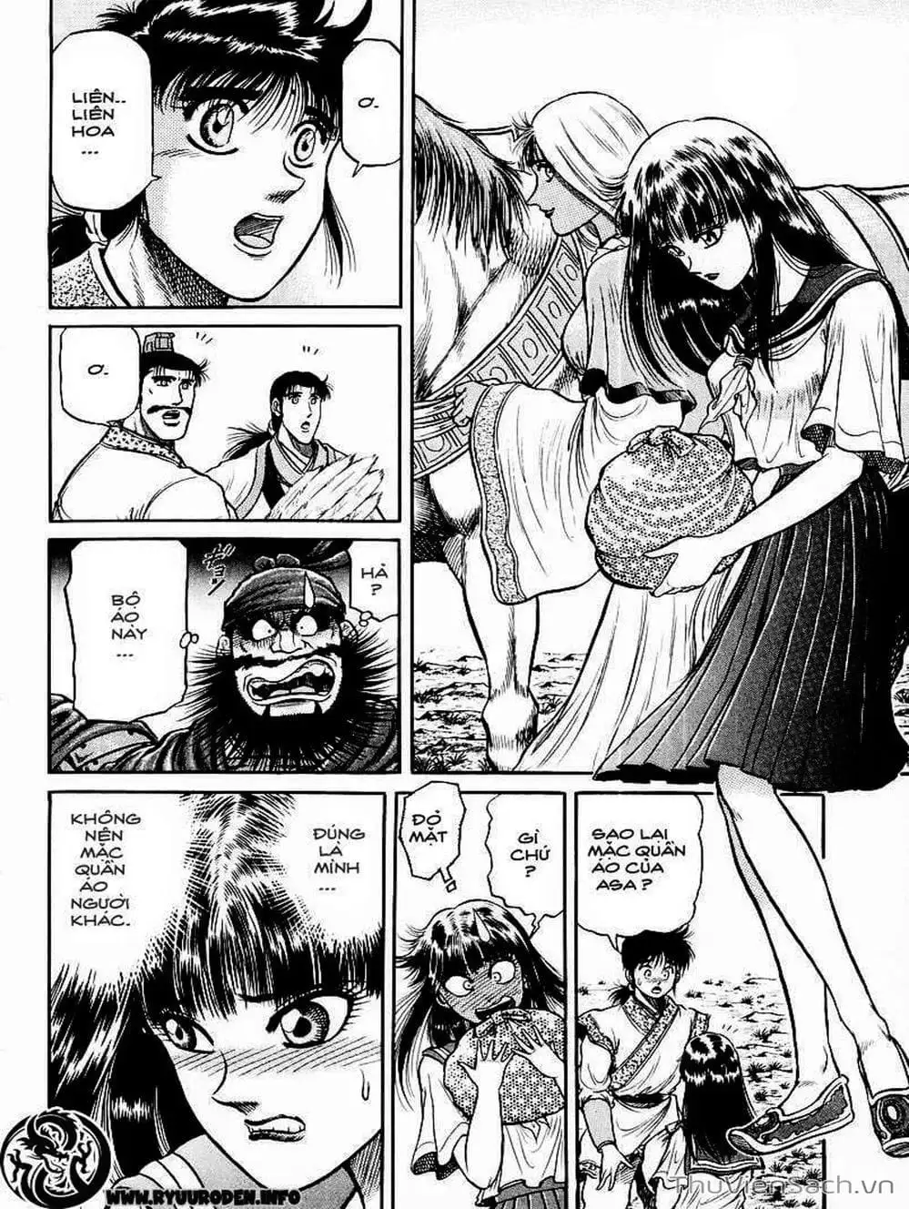 Truyện Tranh Chú Bé Rồng - Ryuuroden trang 5