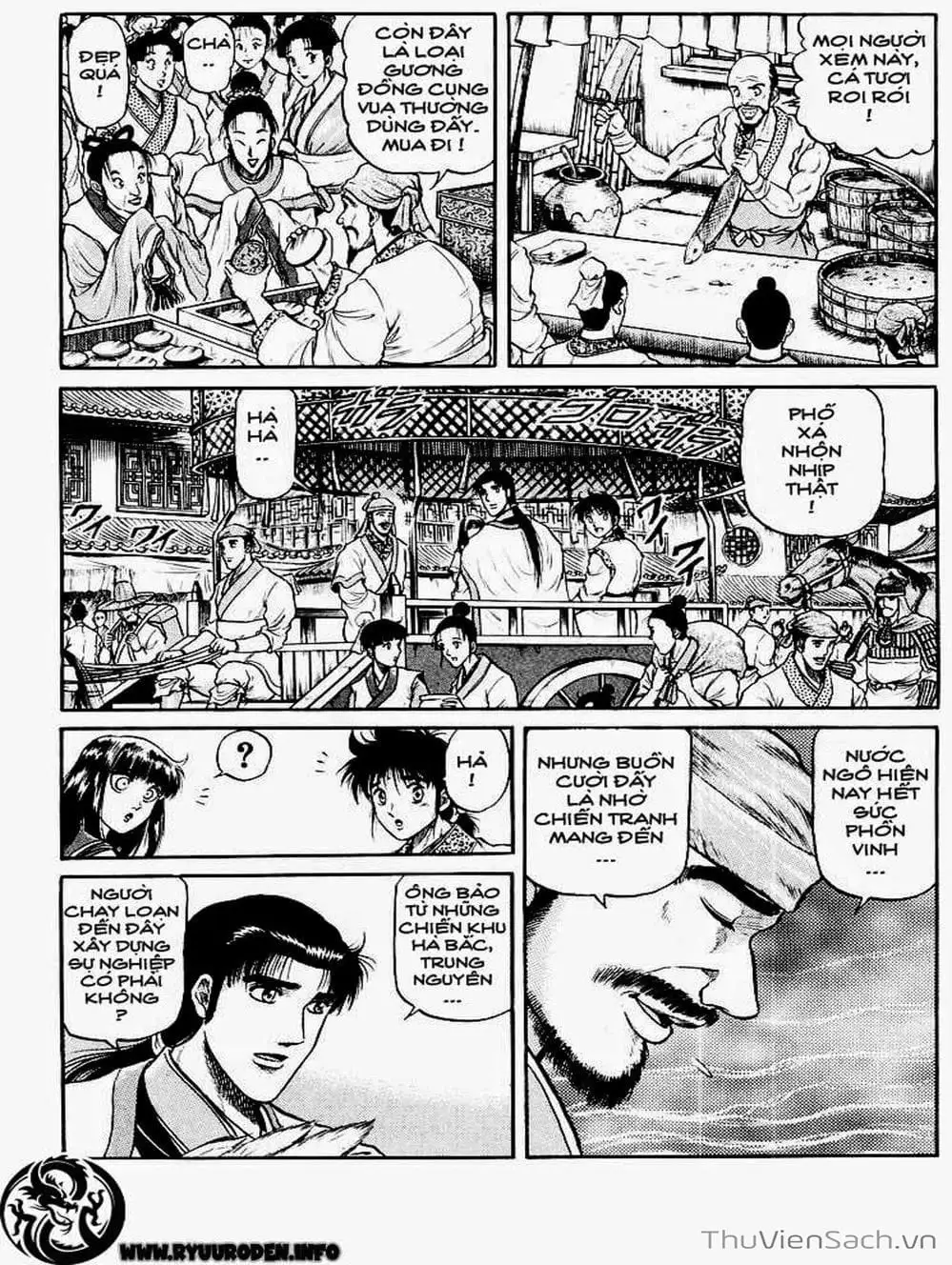 Truyện Tranh Chú Bé Rồng - Ryuuroden trang 5