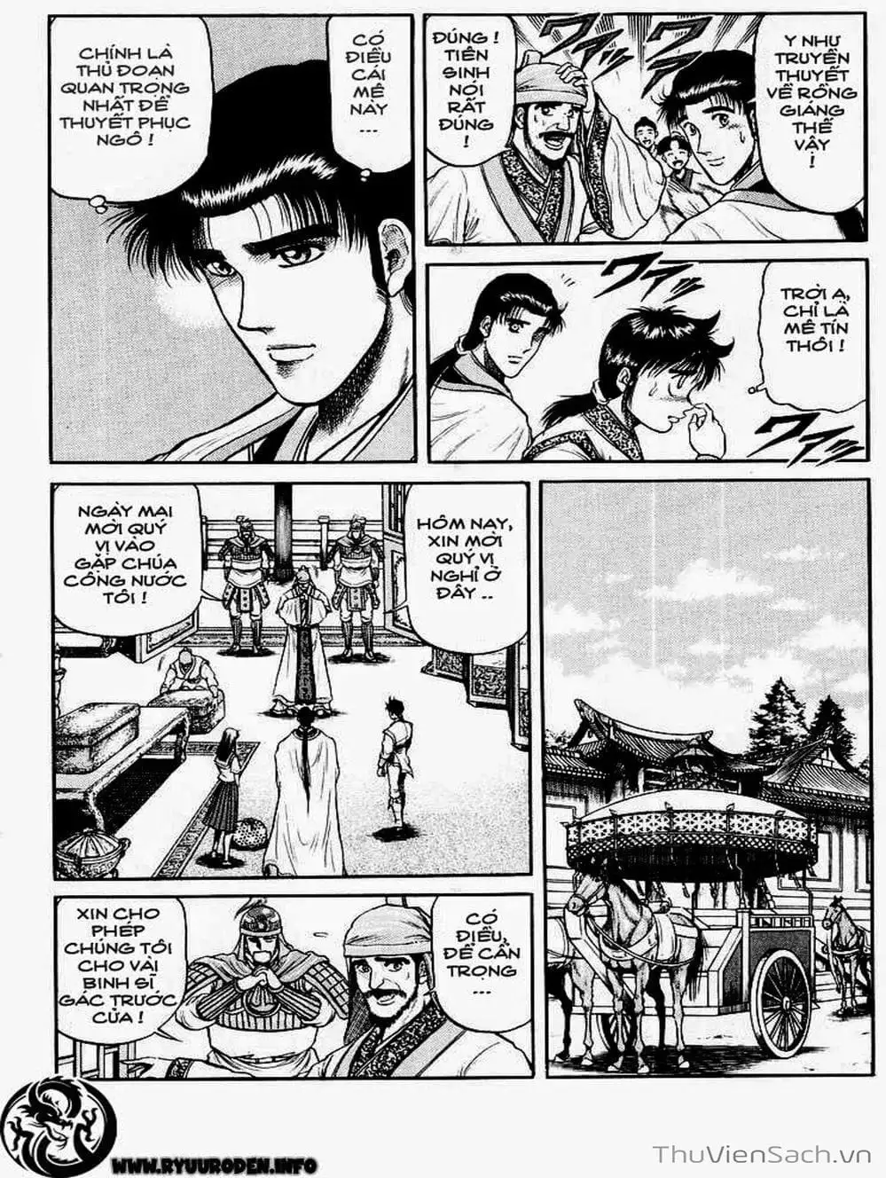 Truyện Tranh Chú Bé Rồng - Ryuuroden trang 5