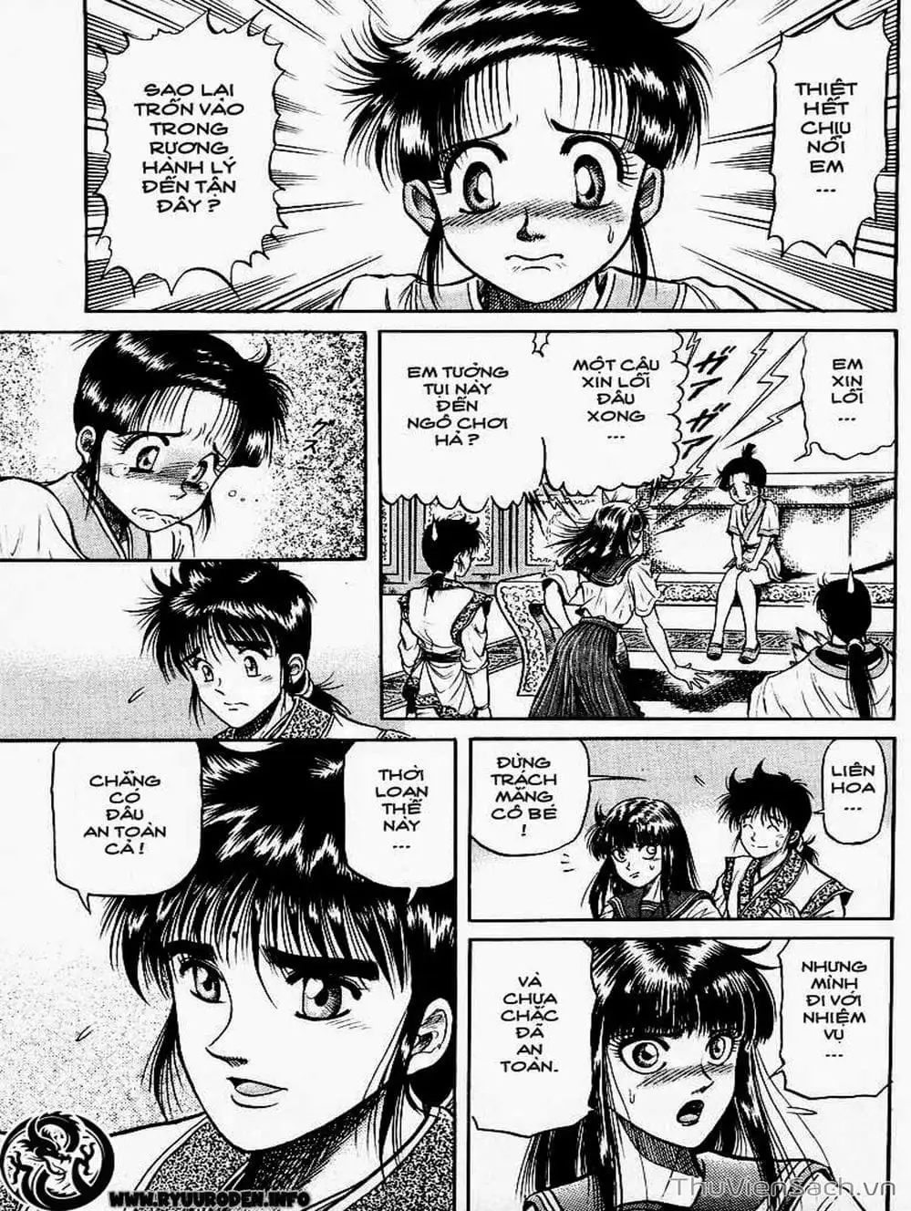 Truyện Tranh Chú Bé Rồng - Ryuuroden trang 5