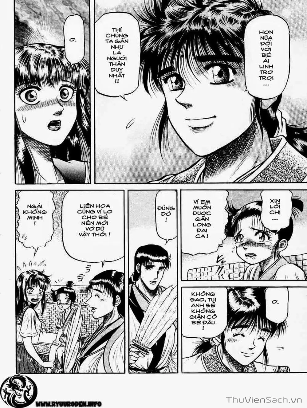 Truyện Tranh Chú Bé Rồng - Ryuuroden trang 5