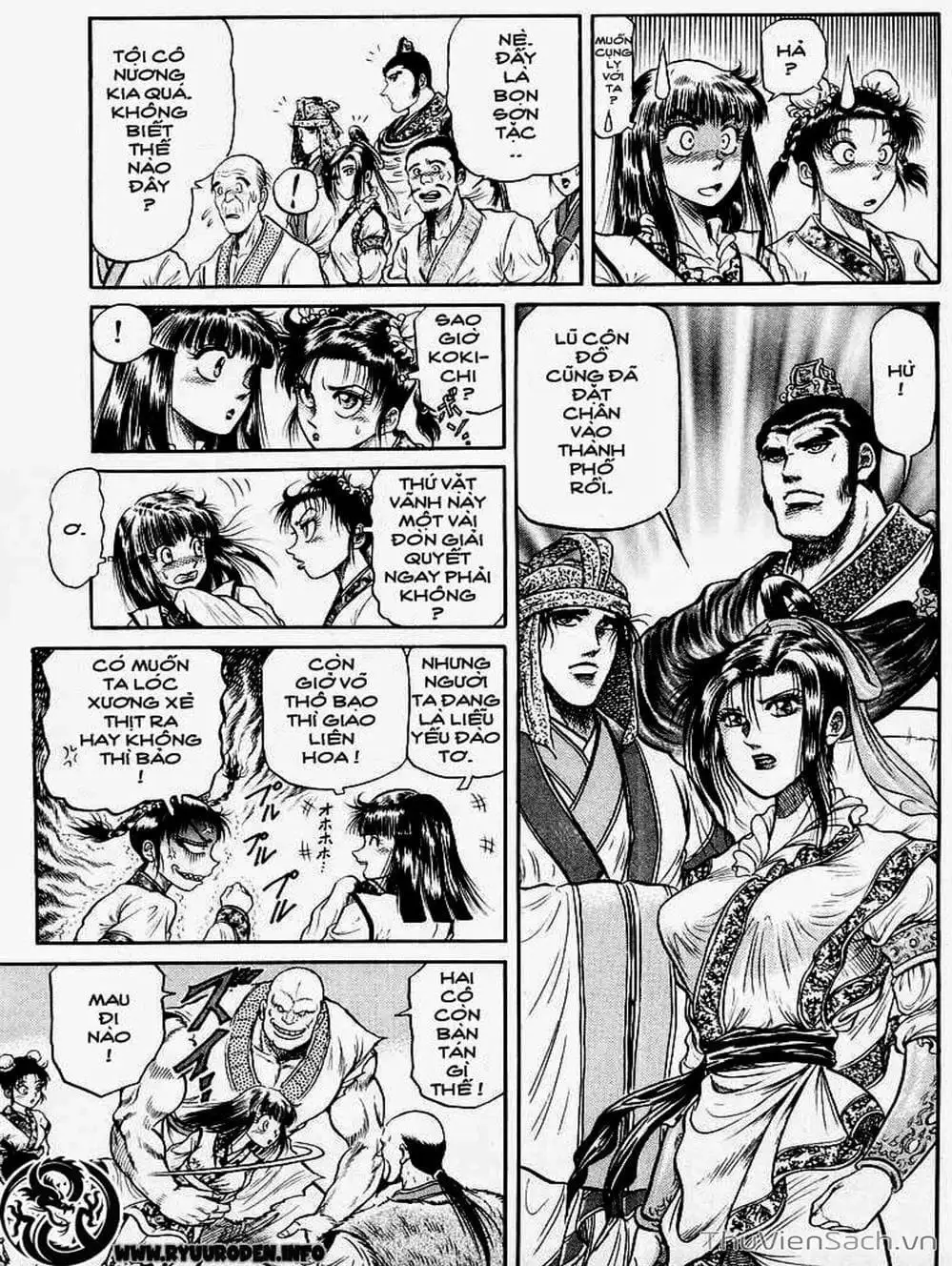 Truyện Tranh Chú Bé Rồng - Ryuuroden trang 5