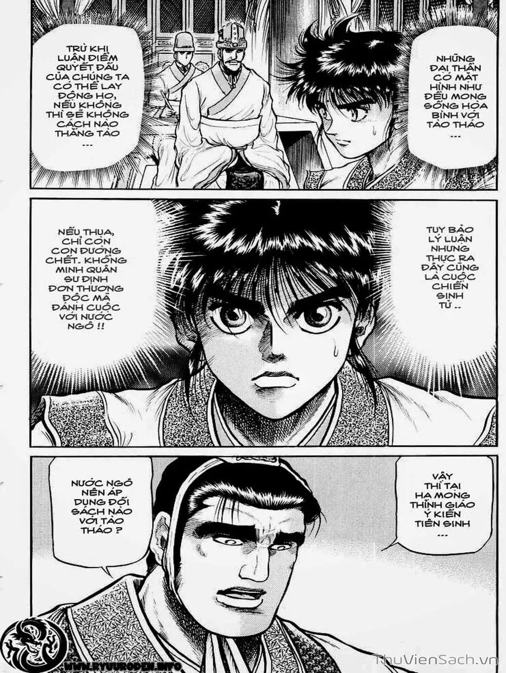 Truyện Tranh Chú Bé Rồng - Ryuuroden trang 5