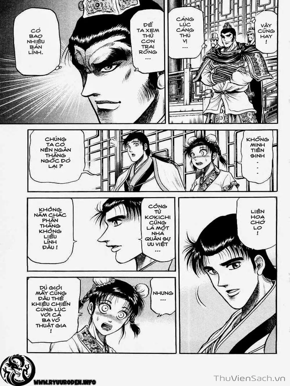 Truyện Tranh Chú Bé Rồng - Ryuuroden trang 5