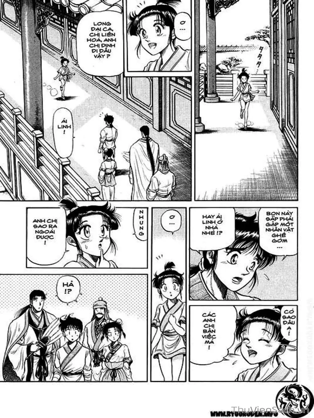 Truyện Tranh Chú Bé Rồng - Ryuuroden trang 5