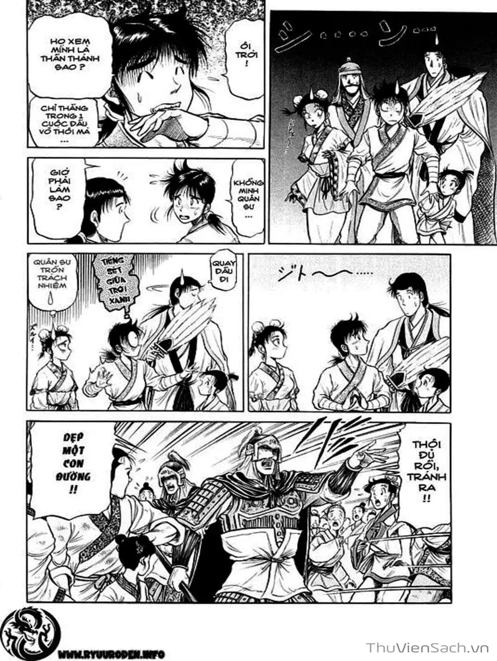 Truyện Tranh Chú Bé Rồng - Ryuuroden trang 5