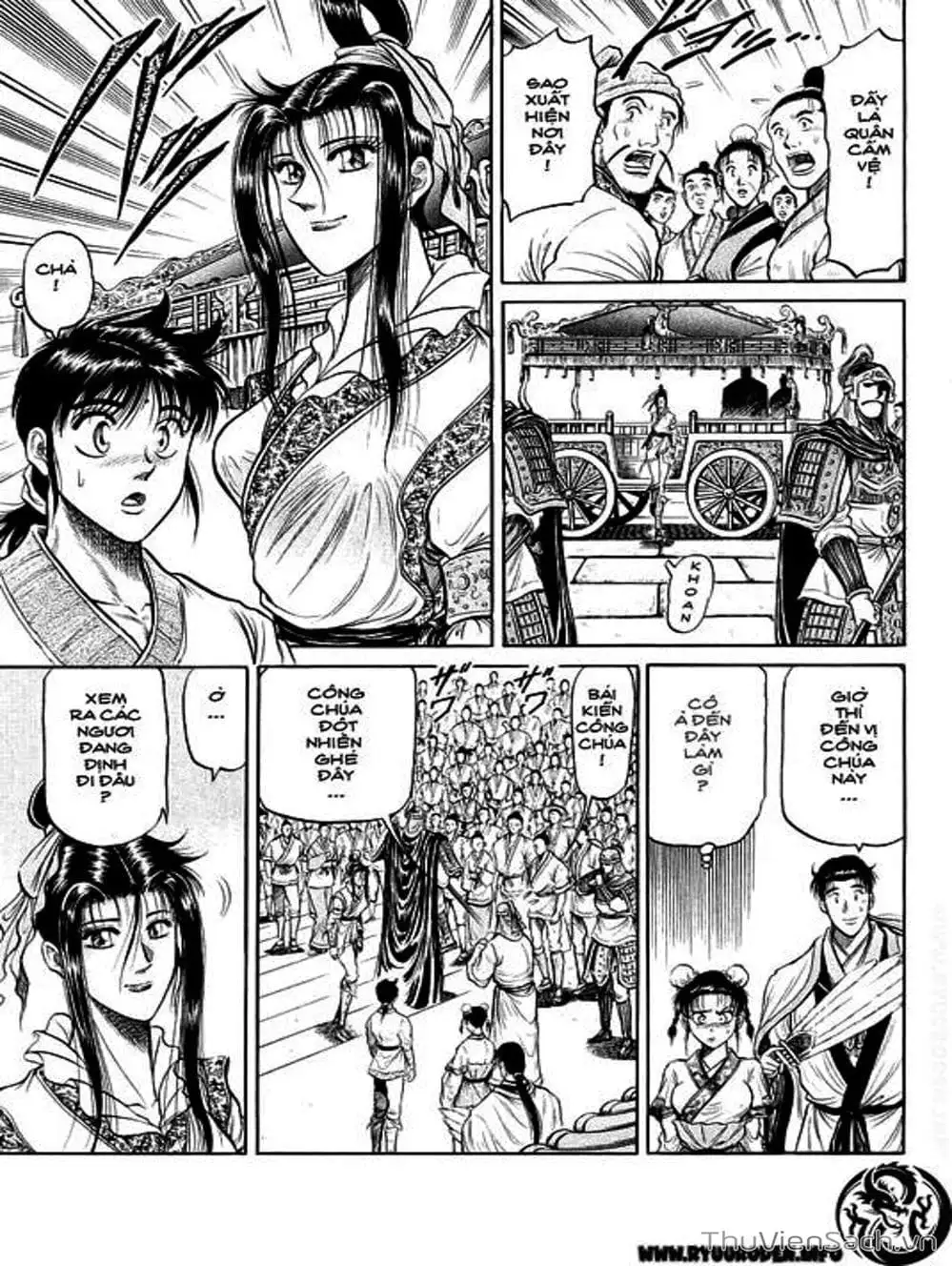 Truyện Tranh Chú Bé Rồng - Ryuuroden trang 5