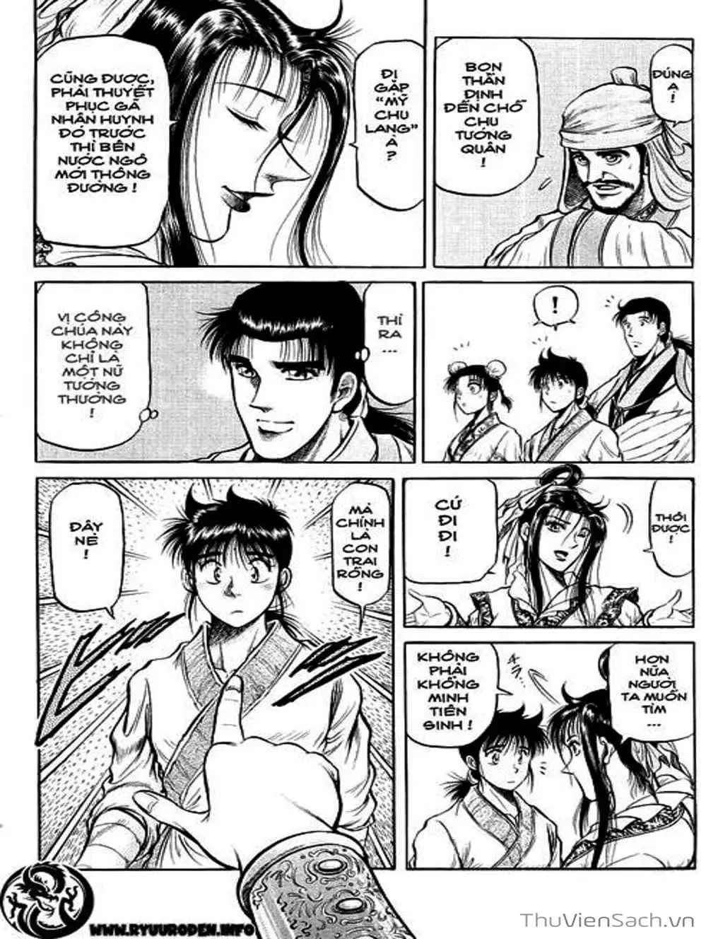 Truyện Tranh Chú Bé Rồng - Ryuuroden trang 5