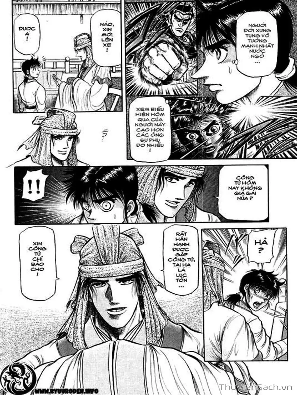 Truyện Tranh Chú Bé Rồng - Ryuuroden trang 5