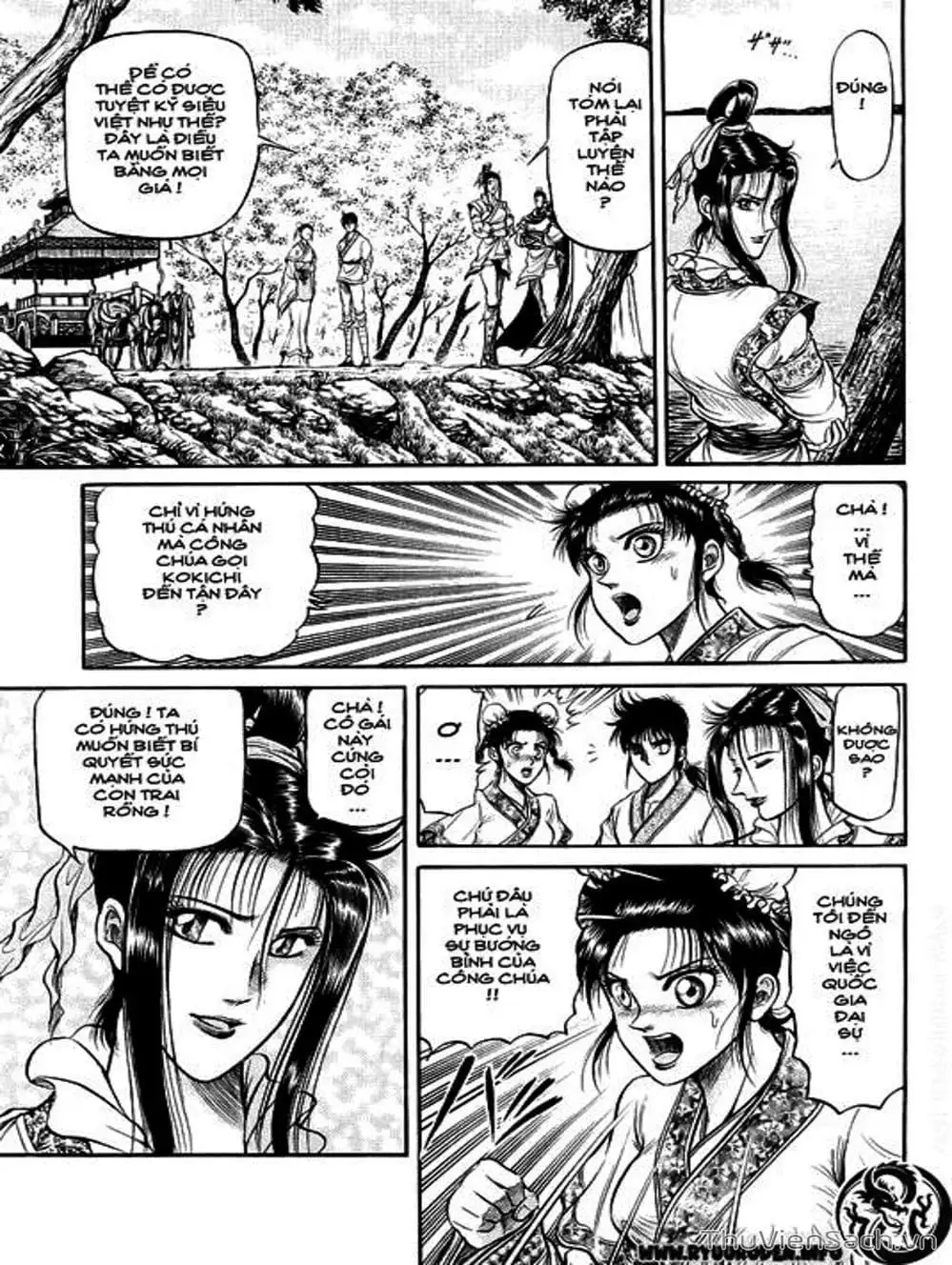 Truyện Tranh Chú Bé Rồng - Ryuuroden trang 5