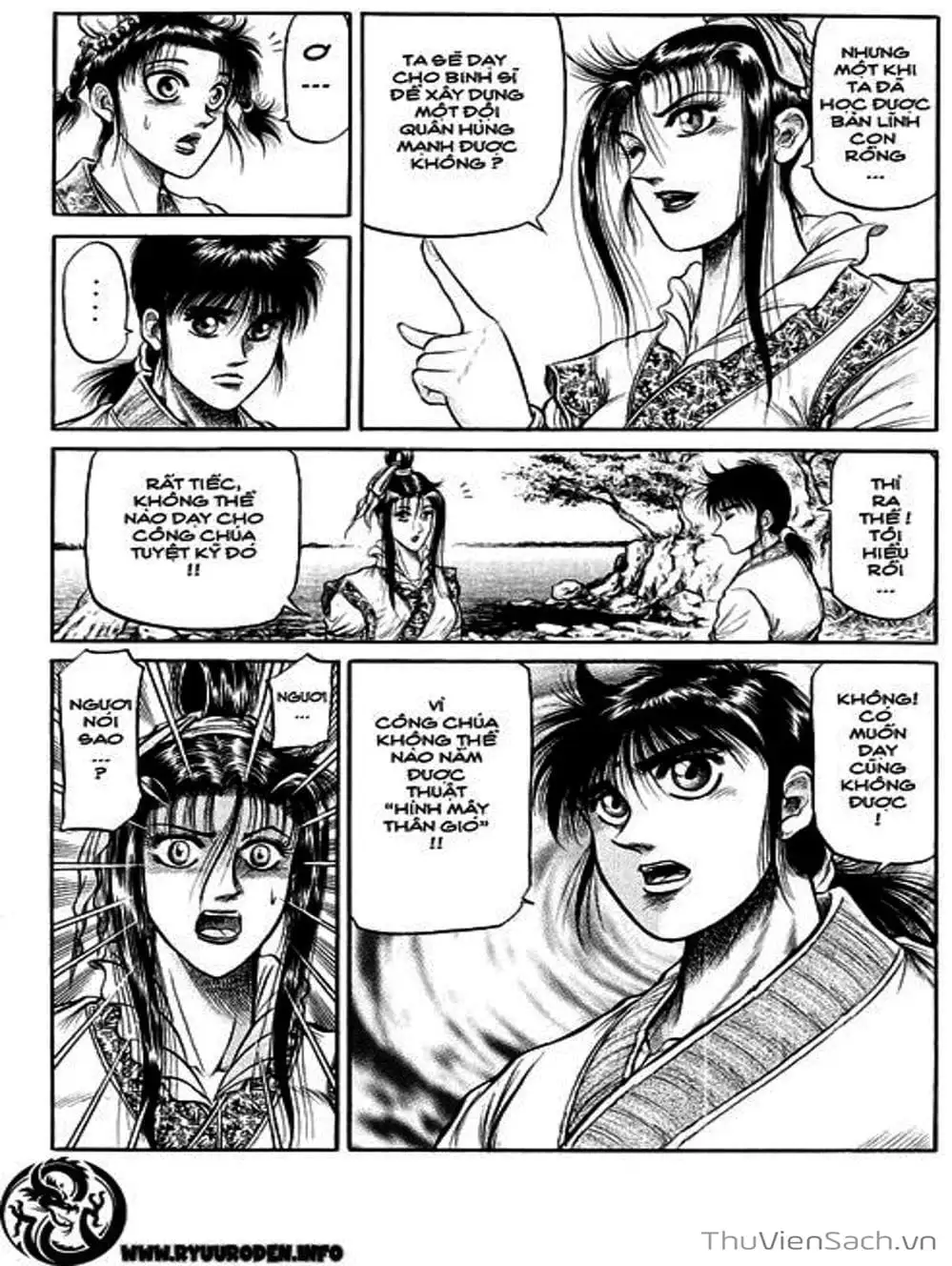 Truyện Tranh Chú Bé Rồng - Ryuuroden trang 5