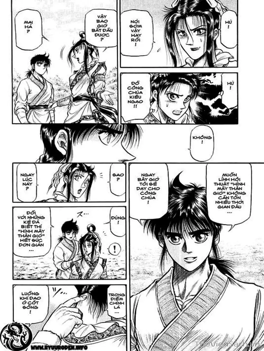 Truyện Tranh Chú Bé Rồng - Ryuuroden trang 5