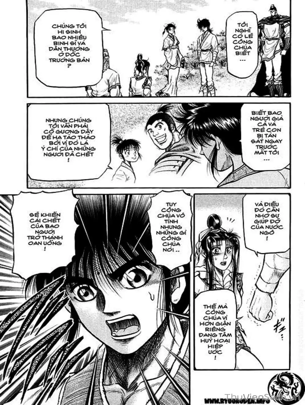 Truyện Tranh Chú Bé Rồng - Ryuuroden trang 5