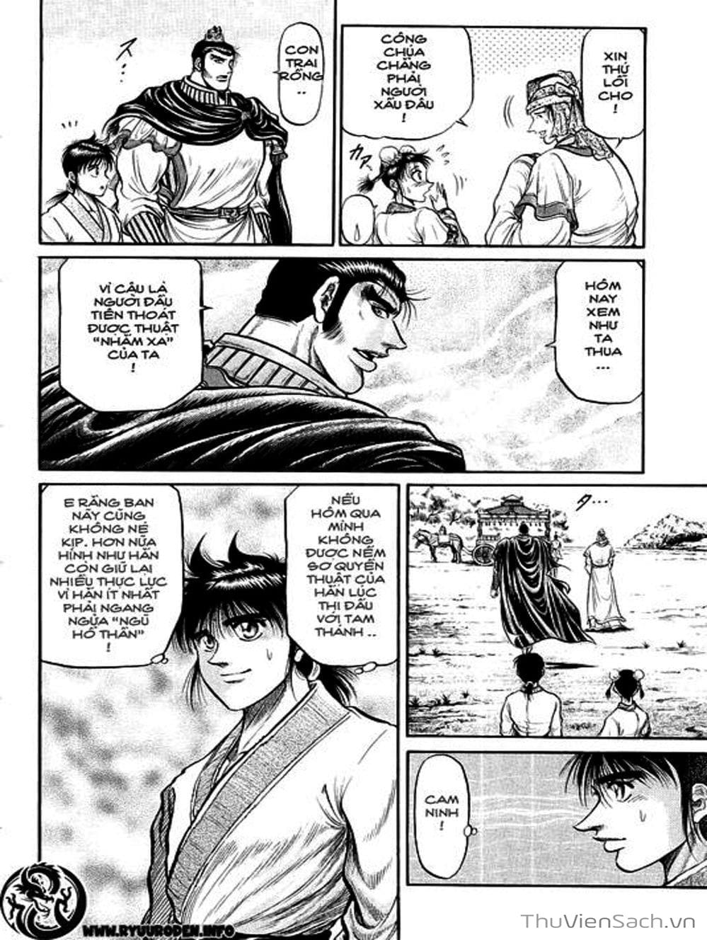 Truyện Tranh Chú Bé Rồng - Ryuuroden trang 5