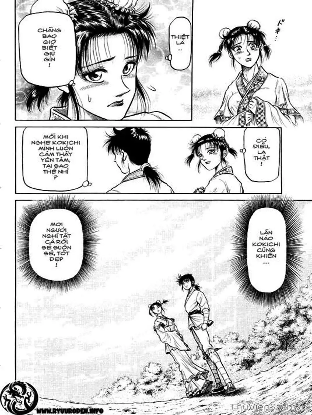 Truyện Tranh Chú Bé Rồng - Ryuuroden trang 5