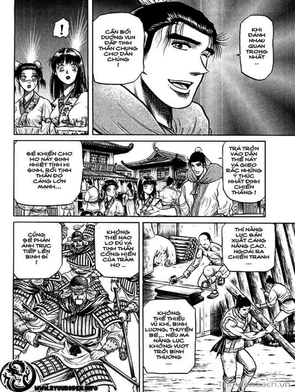 Truyện Tranh Chú Bé Rồng - Ryuuroden trang 5