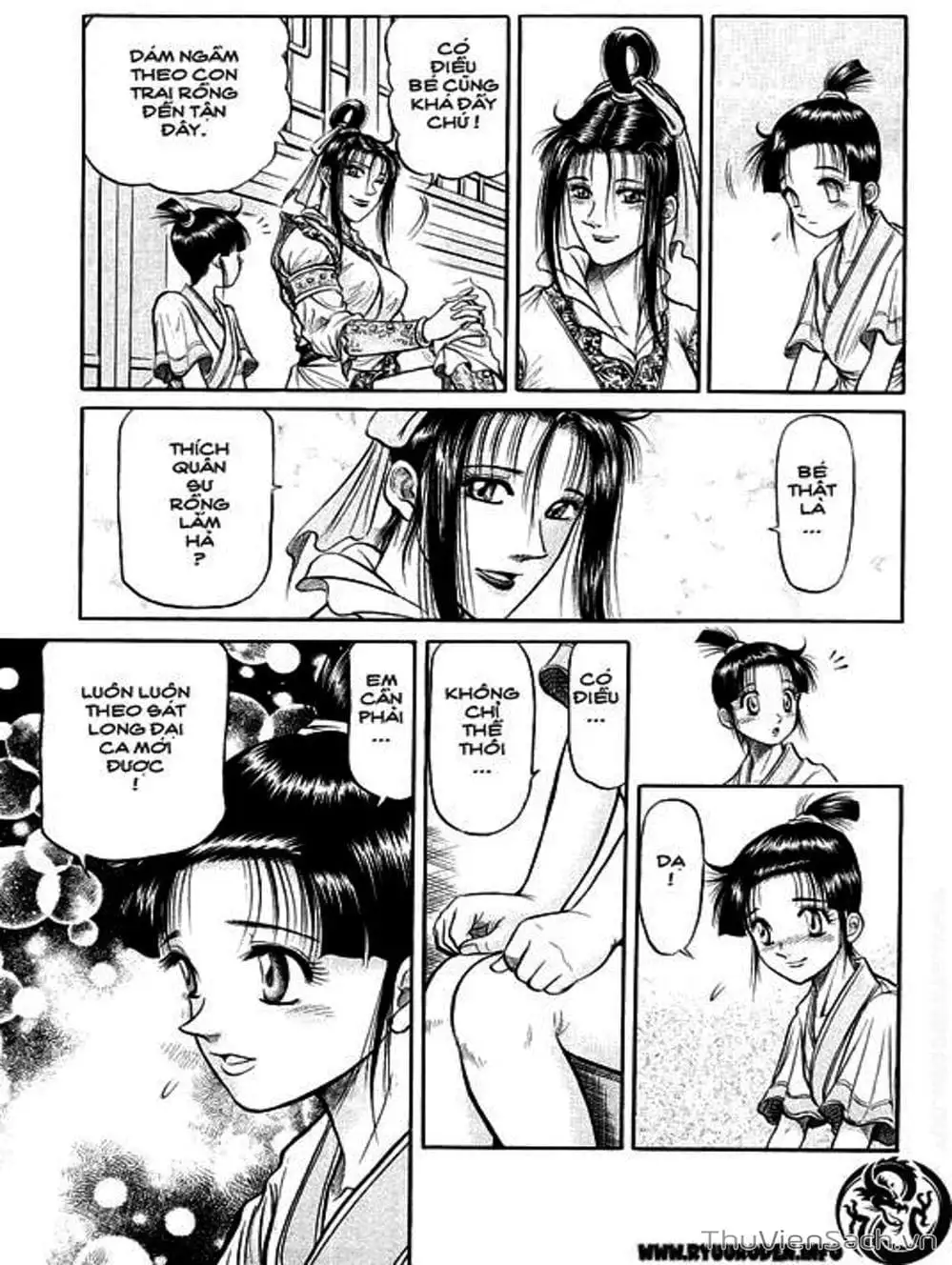 Truyện Tranh Chú Bé Rồng - Ryuuroden trang 5