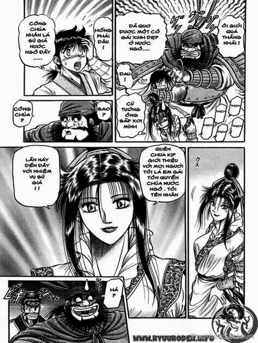 Truyện Tranh Chú Bé Rồng - Ryuuroden trang 5