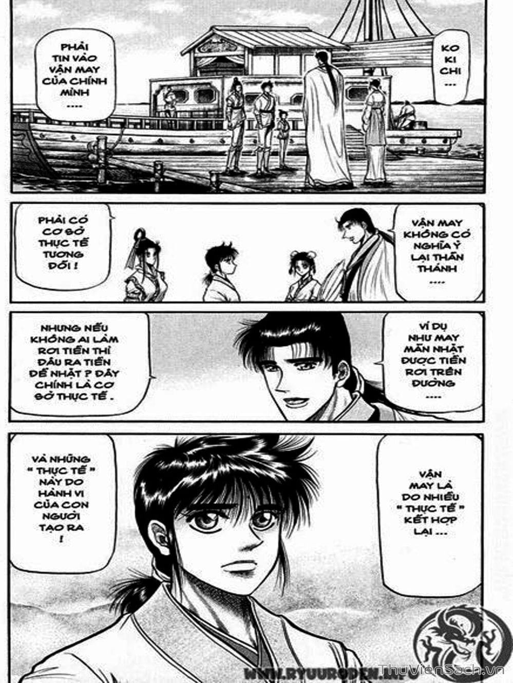 Truyện Tranh Chú Bé Rồng - Ryuuroden trang 5