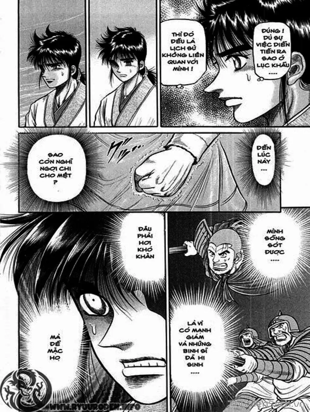 Truyện Tranh Chú Bé Rồng - Ryuuroden trang 5