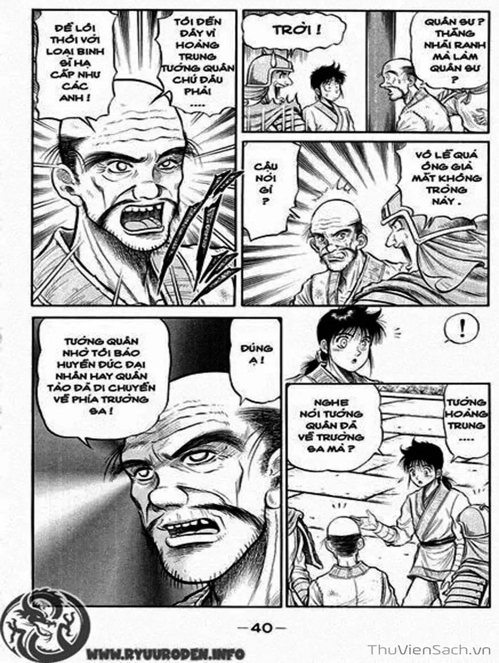 Truyện Tranh Chú Bé Rồng - Ryuuroden trang 5