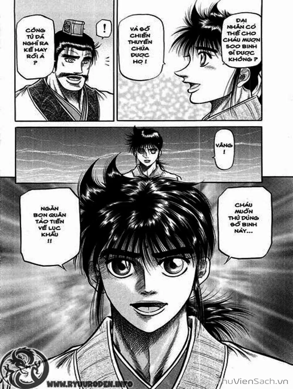 Truyện Tranh Chú Bé Rồng - Ryuuroden trang 5