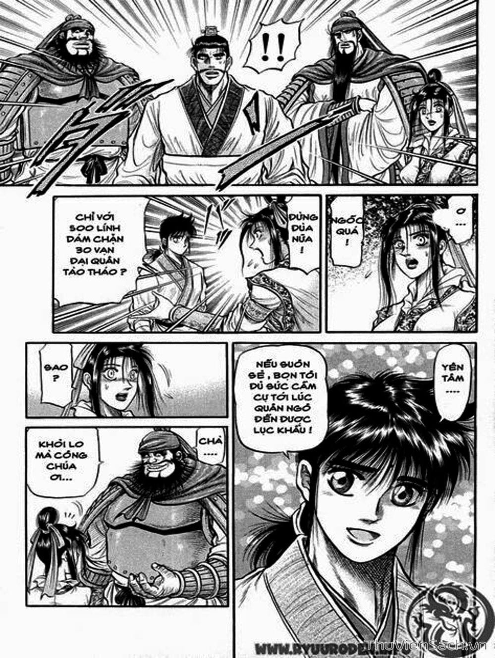 Truyện Tranh Chú Bé Rồng - Ryuuroden trang 5